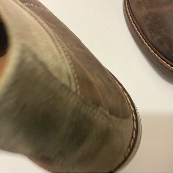 Cole Haan Brown and Tan Chukka Boots